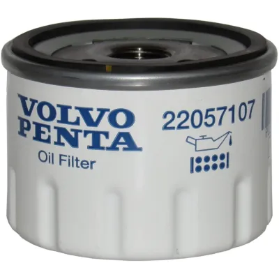 834337: Filtre à huile Volvo Penta (remplacé par 22057107)