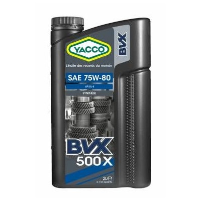 Yacco Oil BVX 500 X 75W80 (2L)